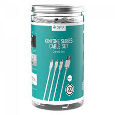 KINTONE SERIES  SET 30 PCS CABLE MICRO WHITE | cooee.gr